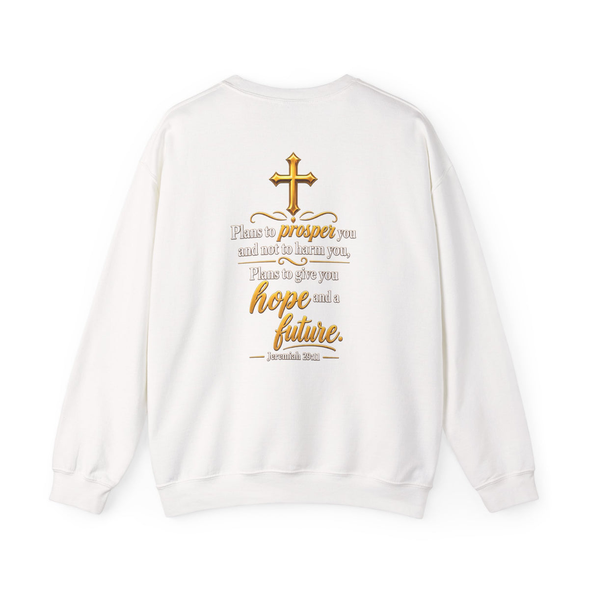 Hope And A Future Christian Crewneck Sweatshirt | Jeremiah 29:11