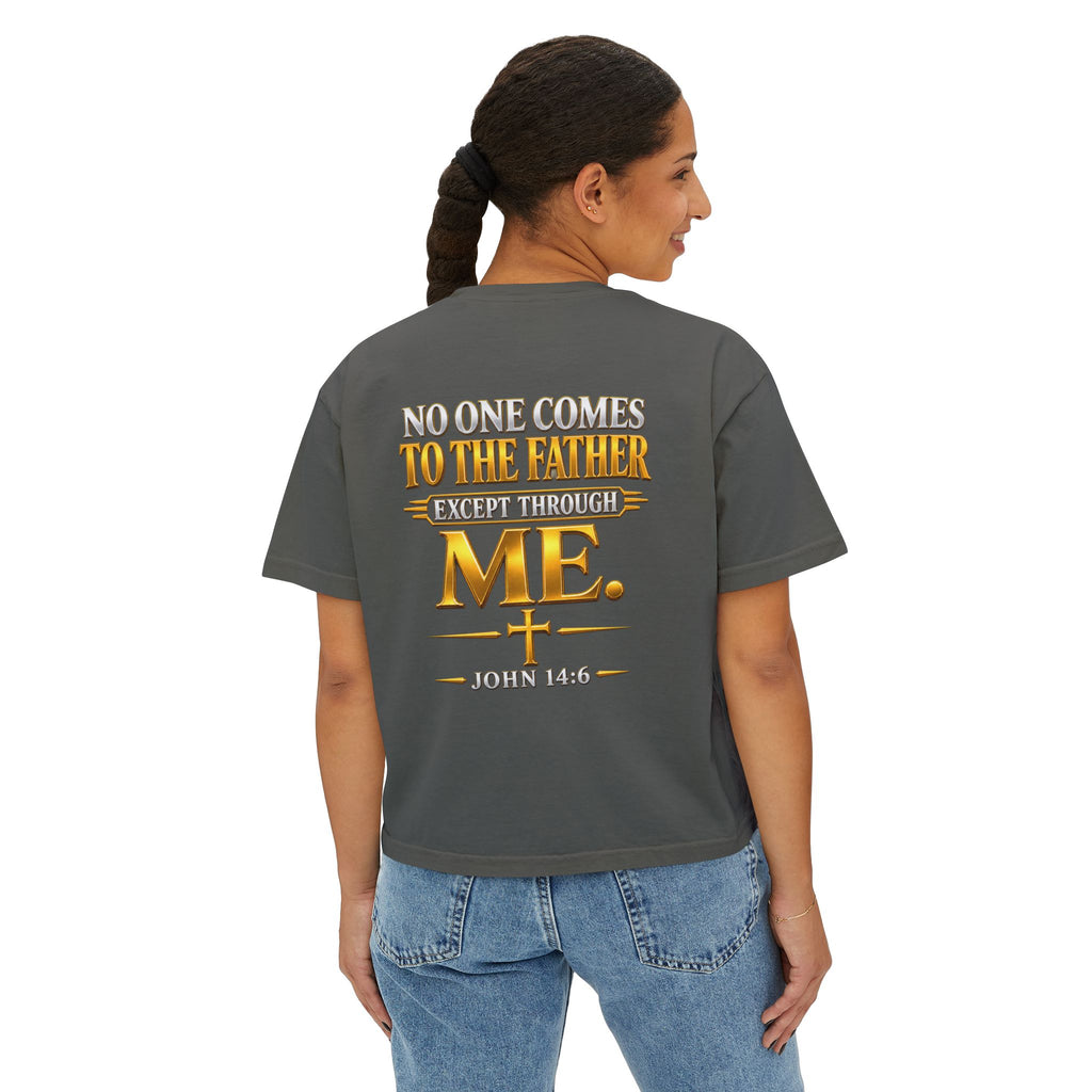Jesus Is The Way Women's Boxy Tee | John 14:6