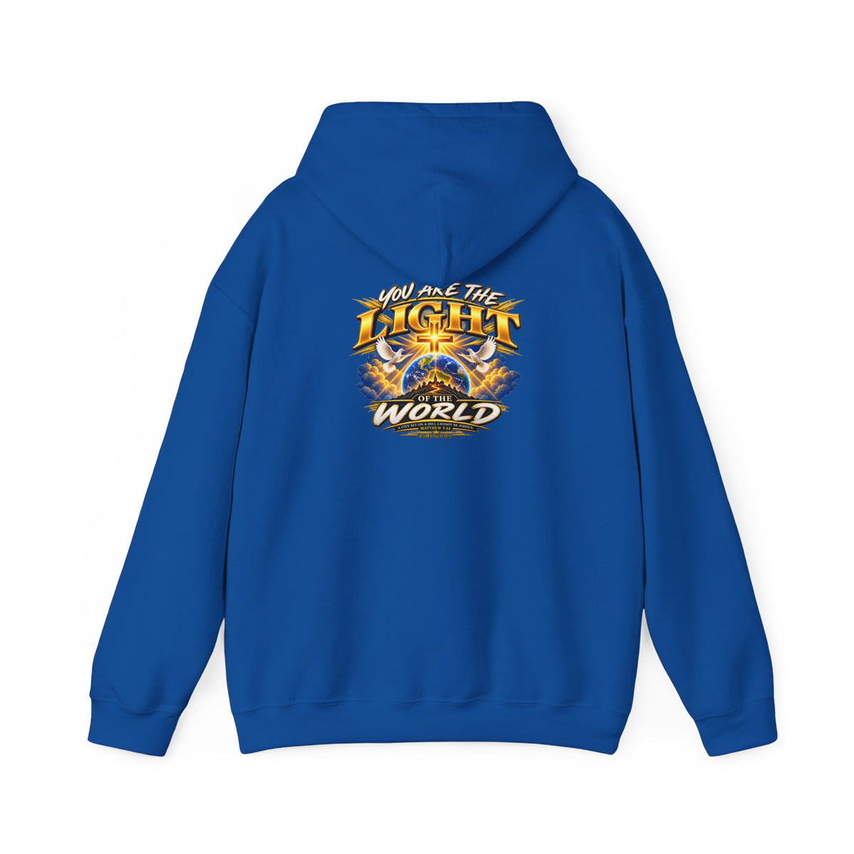 Light of the World Christian Crewneck Sweartshirt | Matthew 5:14