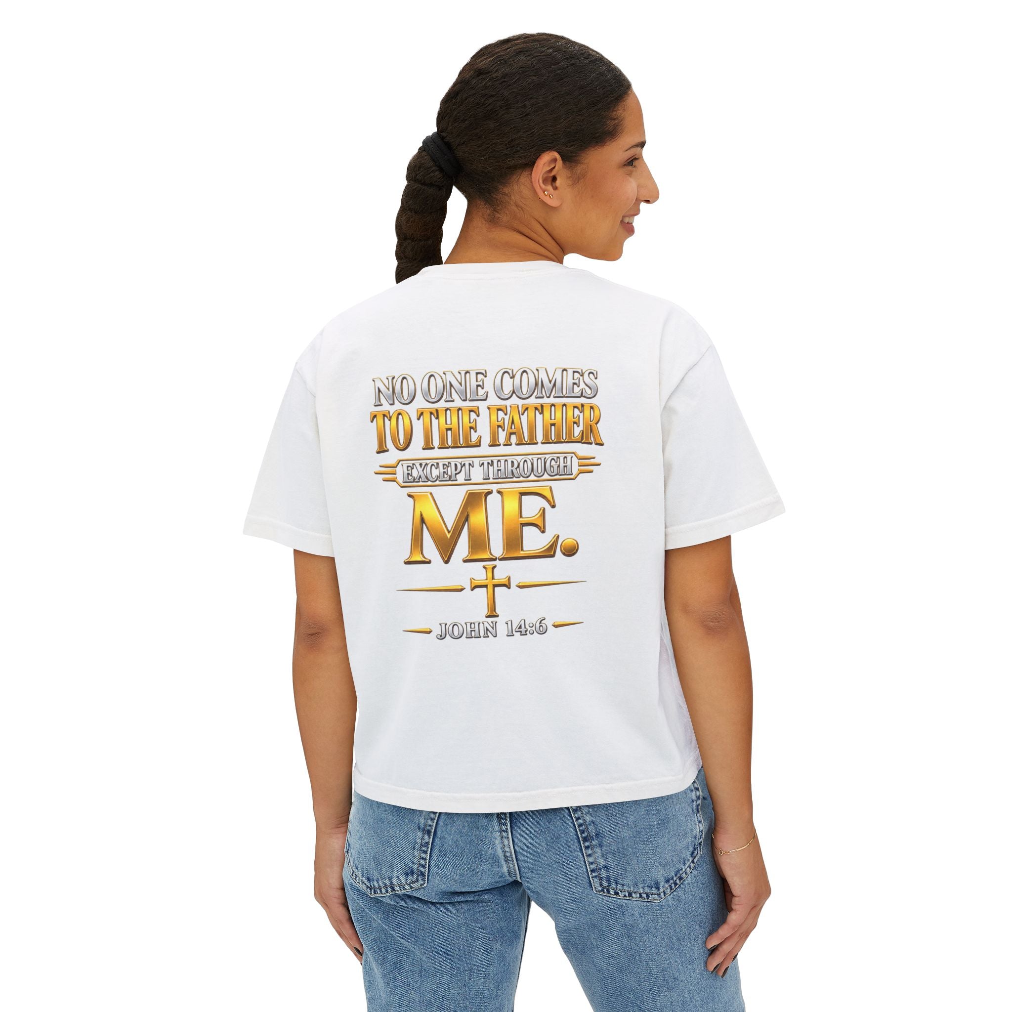 Jesus Is The Way Women's Boxy Tee | John 14:6