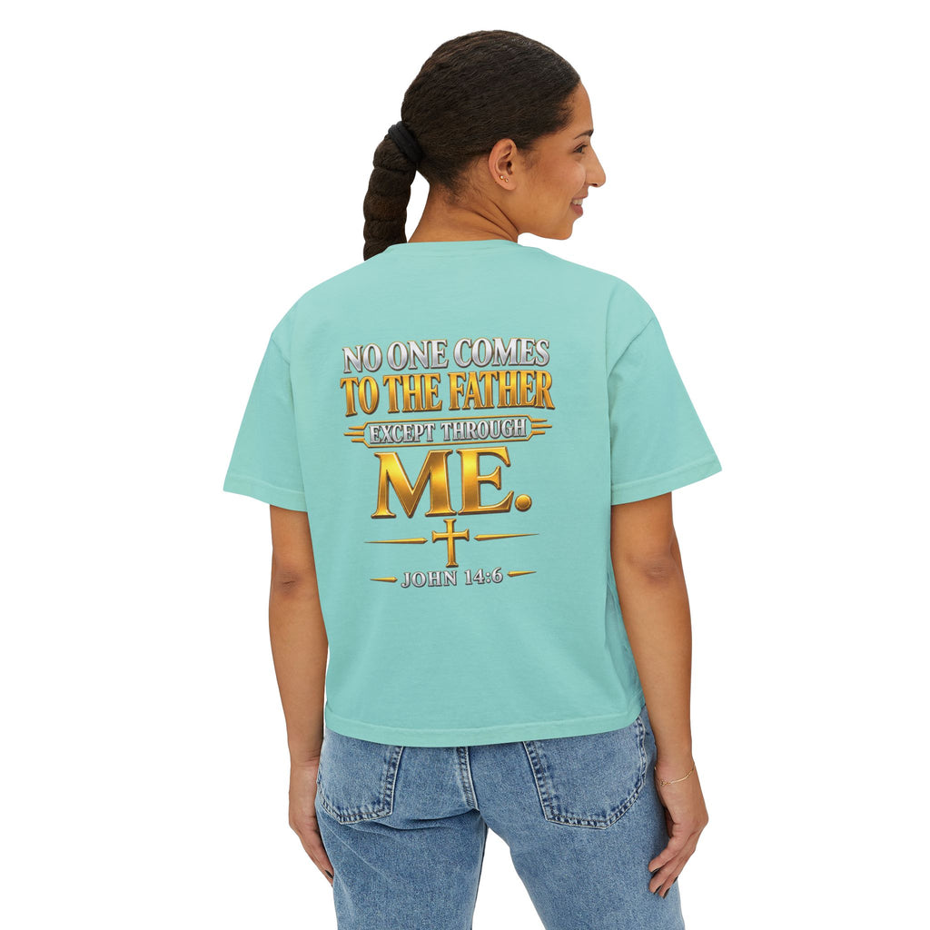 Jesus Is The Way Women's Boxy Tee | John 14:6