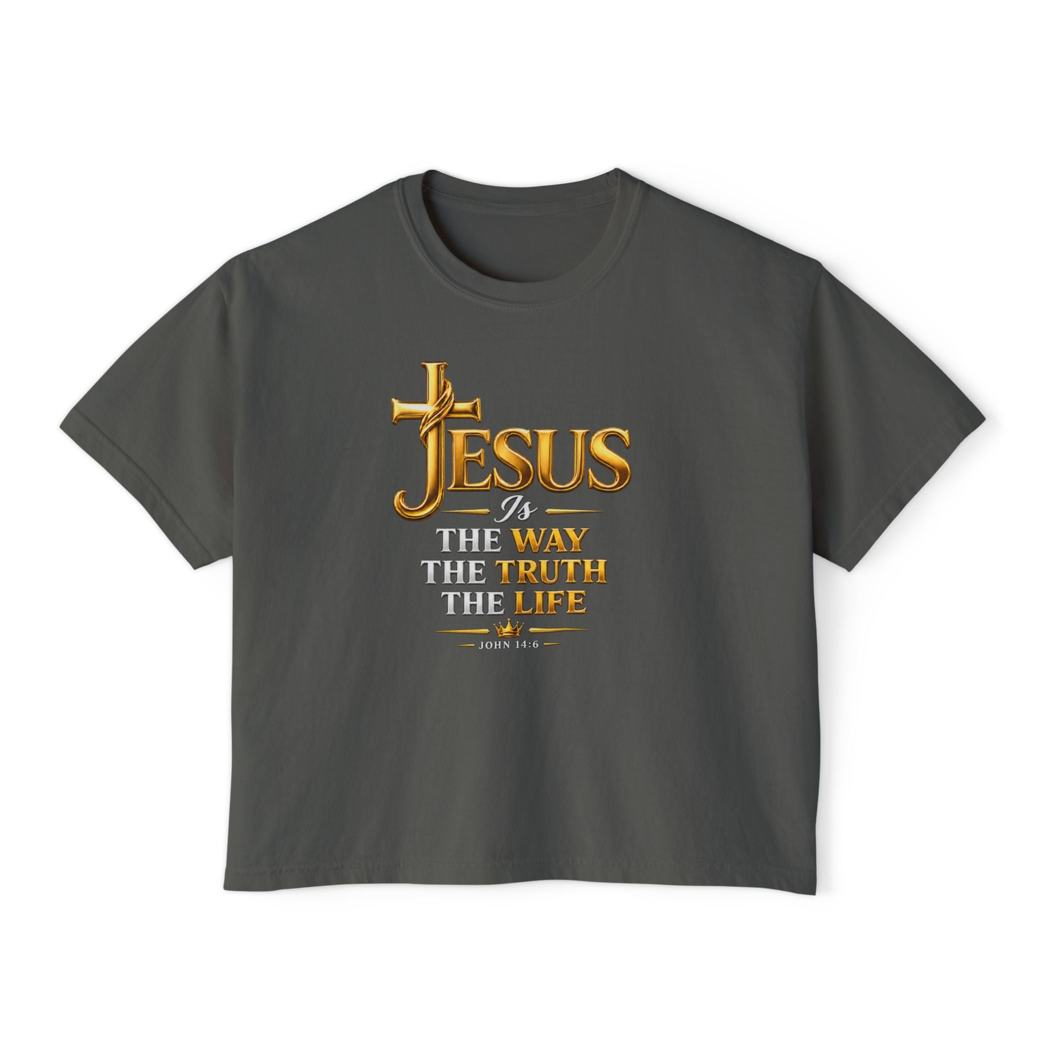 Jesus Is The Way Women's Boxy Tee | John 14:6