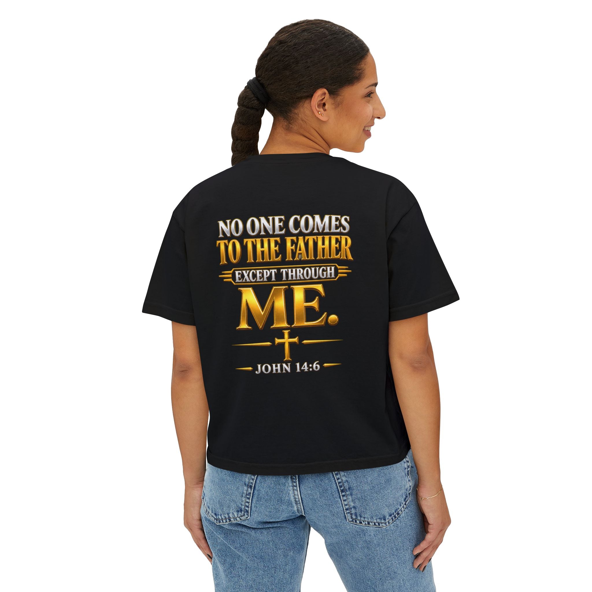 Jesus Is The Way Women's Boxy Tee | John 14:6