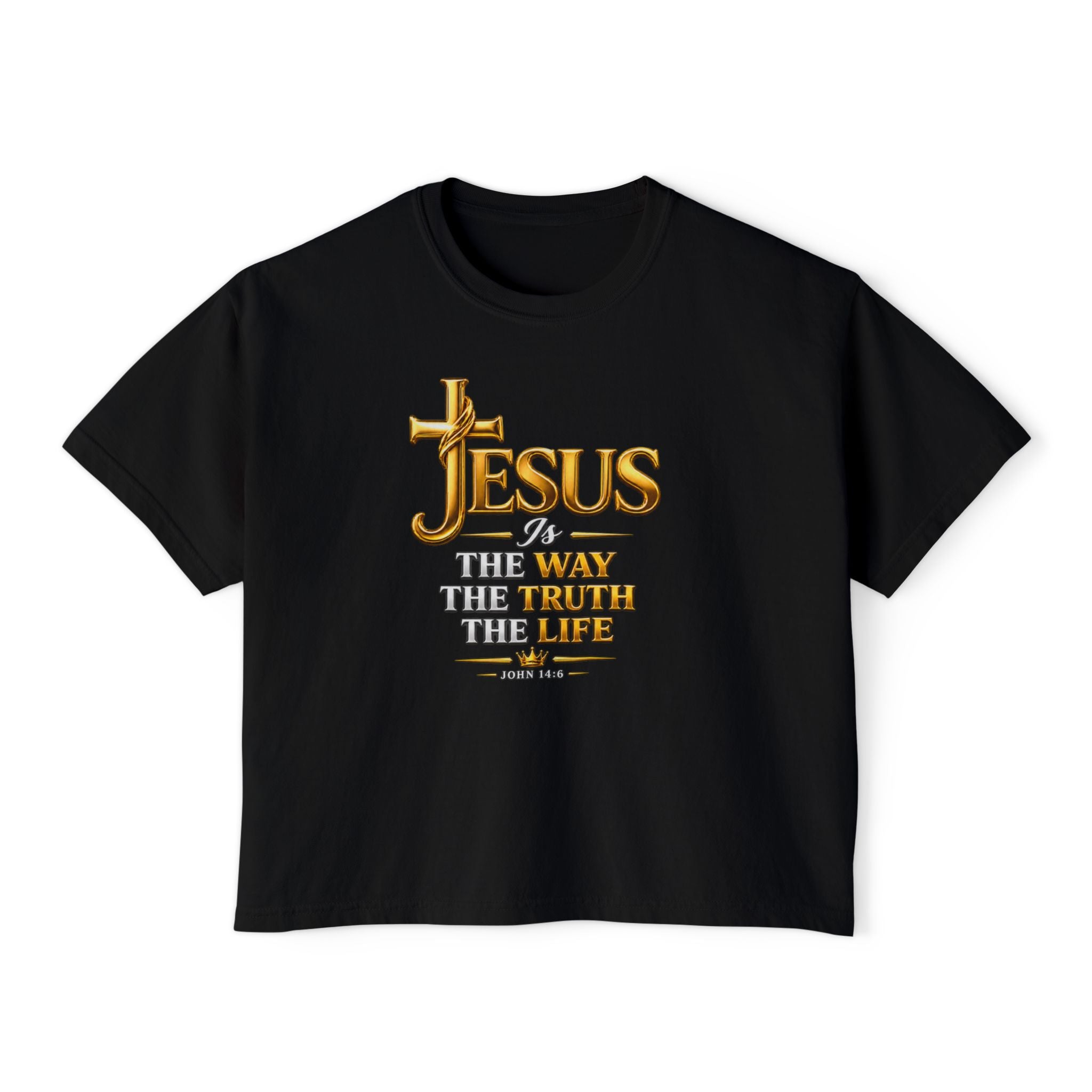 Jesus Is The Way Women's Boxy Tee | John 14:6