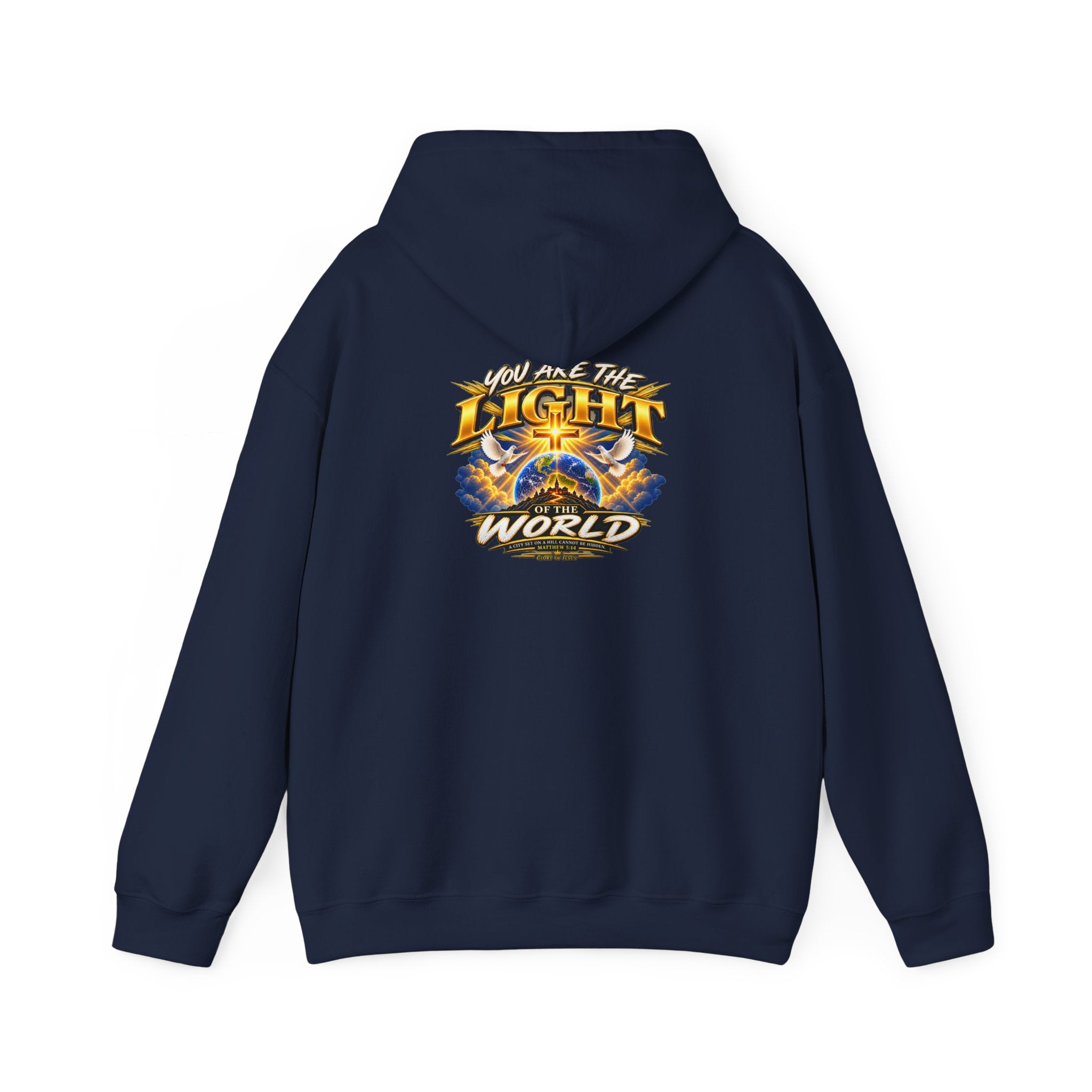 Light of the World Christian Crewneck Sweartshirt | Matthew 5:14