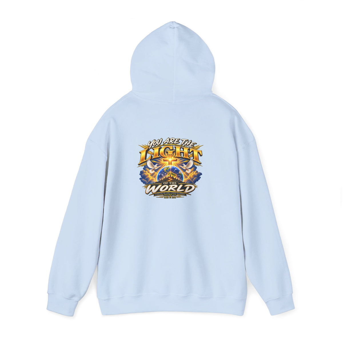 Light of the World Christian Crewneck Sweartshirt | Matthew 5:14