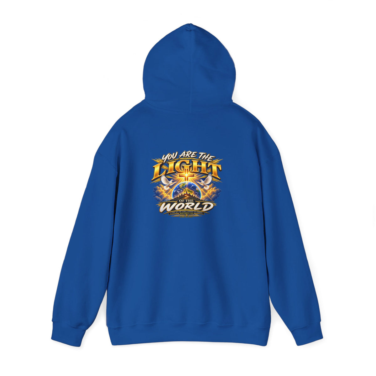 Light of the World Christian Crewneck Sweartshirt | Matthew 5:14