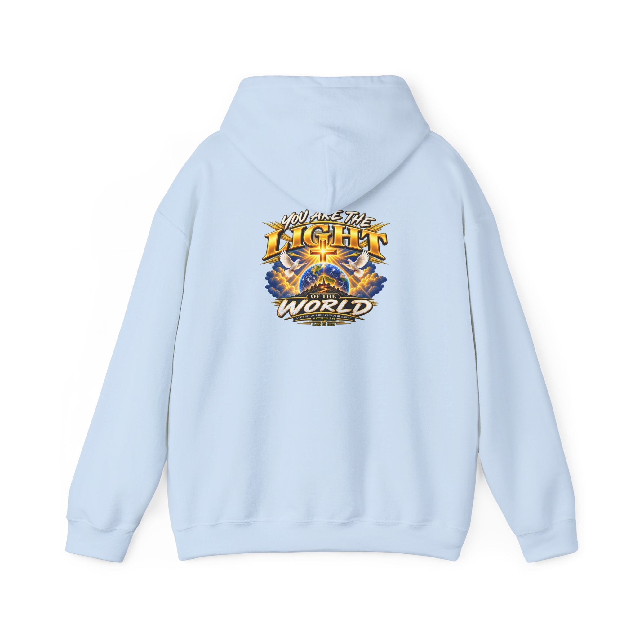 Light of the World Christian Crewneck Sweartshirt | Matthew 5:14